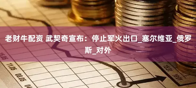 老财牛配资 武契奇宣布：停止军火出口_塞尔维亚_俄罗斯_对外