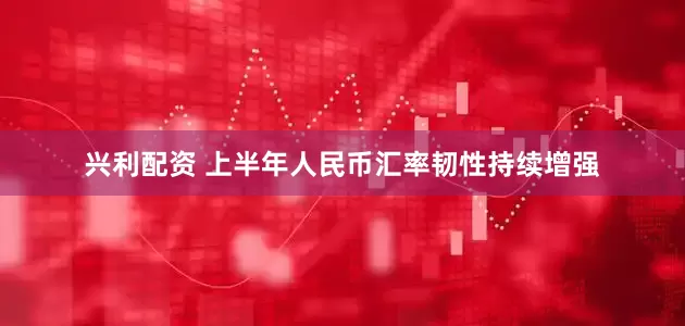 兴利配资 上半年人民币汇率韧性持续增强