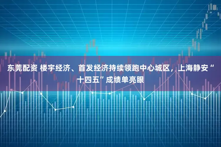 东莞配资 楼宇经济、首发经济持续领跑中心城区，上海静安“十四五”成绩单亮眼